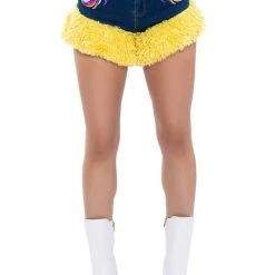 FUN WITH ME DENIM SHORTS -helmut shop fun with me denim shorts blue multi 6 6