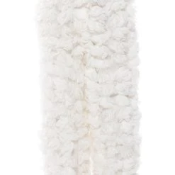 GARDEN OF EDEN APPLIQUE PANTS IN WHITE -helmut shop garden of eden applique pants in white white 6 6