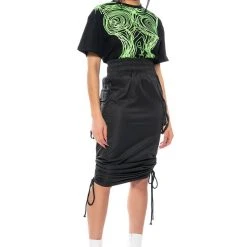 GESTURE DRAWING GRAPHIC TSHIRT -helmut shop gesture drawing graphic tshirt black multi 4 4