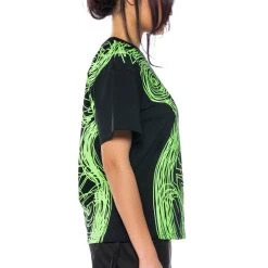 GESTURE DRAWING GRAPHIC TSHIRT -helmut shop gesture drawing graphic tshirt black multi 5 5