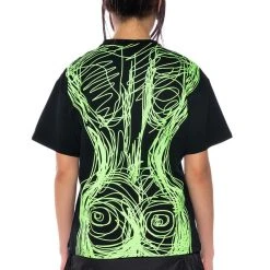 GESTURE DRAWING GRAPHIC TSHIRT -helmut shop gesture drawing graphic tshirt black multi 6 6