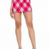 GET A CLUE KNIT MINI SKIRT -helmut shop get a clue knit mini skirt pink multi 1 1