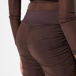 GET IT RIGHT GET IT MESH PANT -helmut shop get it right get it mesh pant dark brown 6 6