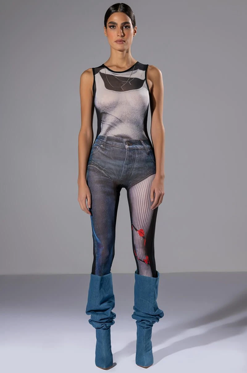 GHOSTING YOU SLEEVELESS CATSUIT 3 GHOSTING YOU SLEEVELESS CATSUIT