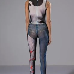 GHOSTING YOU SLEEVELESS CATSUIT 15 GHOSTING YOU SLEEVELESS CATSUIT -helmut shop ghosting you sleeveless catsuit black 6 6