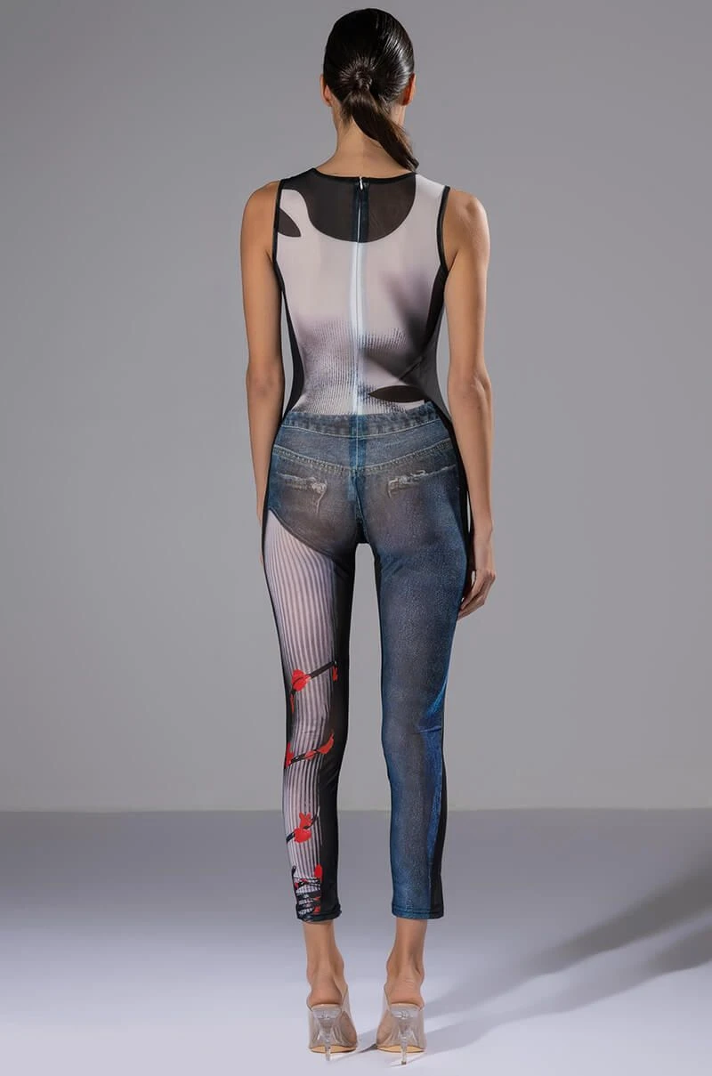 GHOSTING YOU SLEEVELESS CATSUIT 8 GHOSTING YOU SLEEVELESS CATSUIT - Image 6