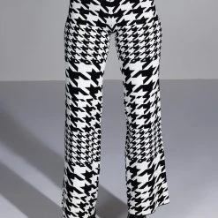 GIANNA KNIT RELAXED PANT -helmut shop gianna knit relaxed pant black white 5 5