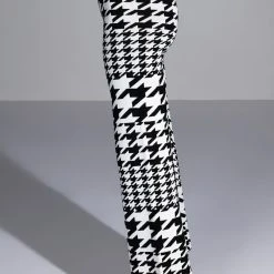 GIANNA KNIT RELAXED PANT -helmut shop gianna knit relaxed pant black white 6 6