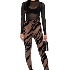 GIRL'S INSTINCT HIGH RISE LEGGING 12 GIRL'S INSTINCT HIGH RISE LEGGING -helmut shop girls instinct high rise legging black brown 3 3 c1