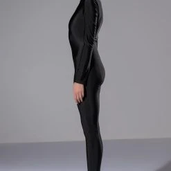 GIVE YOU A CHANCE ZIP UP CATSUIT -helmut shop give you a chance zip up catsuit black 4 4