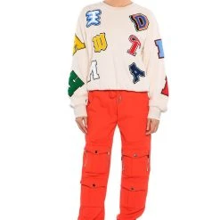 GIVING ATTITUDE JOGGER -helmut shop giving attitude jogger orange 3 3