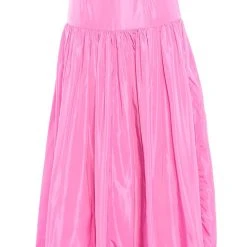 GO TO TOWN MAXI SKIRT -helmut shop go to town maxi skirt pink 5 5 c1