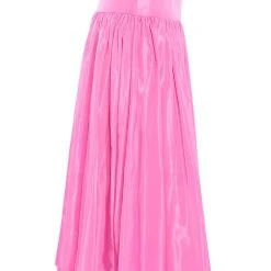 GO TO TOWN MAXI SKIRT -helmut shop go to town maxi skirt pink 6 6 c1