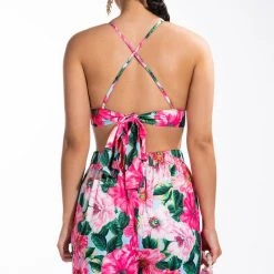 GOOD TO ME FLORAL BRALETTE -helmut shop good to me floral bralette pink 6 6