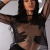 HANDS ON ME MESH TOP -helmut shop hands on me mesh top black 1 1