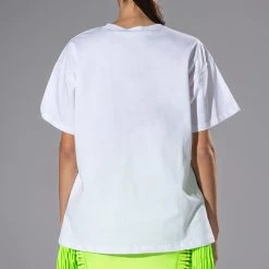 HAPPY FACE GRAPHIC TSHIRT -helmut shop happy face graphic tshirt white 5 5