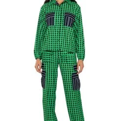 HATTIE CONTRAST BUTTON DOWN BLOUSE -helmut shop hattie contrast button down blouse multi 3 3