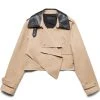 Helmut Lang CROPPED TRENCH 2 Helmut Lang CROPPED TRENCH -helmut shop helmutlangCROPPEDTRENCH.COTTOSANDSTORM E9FSM06HW102 1