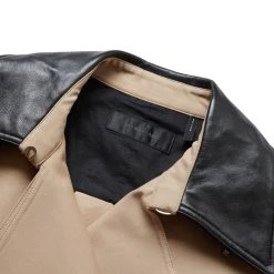 Helmut Lang CROPPED TRENCH -helmut shop helmutlangCROPPEDTRENCH.COTTOSANDSTORM E9FSM06HW102 5