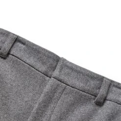 Helmut Lang FLANNEL CARGO PANTS -helmut shop helmutlangFLANNELPANT.MELWOOLGREYMELANGE Q91SM07HM201 5