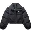 Helmut Lang HYBRID BOMBER JACKET -helmut shop helmutlangHYBRIDBOMBERBLACKSM10HW101 1