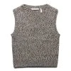 Helmut Lang KNIT SWEATER VEST -helmut shop helmutlangMOULINEVEST.MIXCAMELMOULINE 0XHXSM06HW708 1