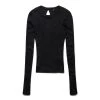 Helmut Lang SLASH LONG-SLEEVE TOP -helmut shop helmutlangSLASHLSTOP.BASEDOBASALTBLACK YVMXSM07HW504 1