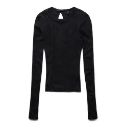 Helmut Lang SLASH LONG-SLEEVE TOP