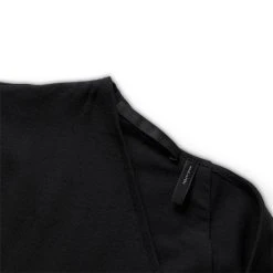 Helmut Lang SLASH MODAL T-SHIRT -helmut shop helmutlangSLASHT.MACROMODALBLACK 001XSM06HW514 4