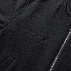 Helmut Lang BOMBER JACKET -helmut shop helmutlangWOOLBOMBERBLACK38M09HM101 4