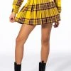 HOMECOMING BABE PLEATED MINI SKIRT