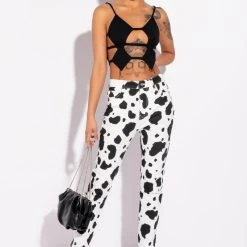 HOTTIE CUTOUT CROP TANK -helmut shop hottie cutout crop tank black 2 2 c1 c1