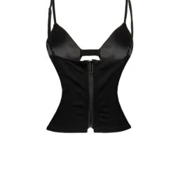 HOTTIE CUTOUT CROP TANK -helmut shop hottie cutout crop tank black 4 4 c1 c1