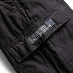 Human Made CARGO PANTS -helmut shop humanmadeCARGOPANTSBLACKMHM24PT003 4