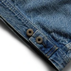 Human Made DENIM WORK JACKET -helmut shop humanmadeDENIMWORKJACKETINDIGOSHM24JK005 5