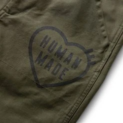 Human Made PRINT CHINO PANTS 9 Human Made PRINT CHINO PANTS -helmut shop humanmadePRINTCHINOPANTSOLIVEDRABSHM24PT002 3