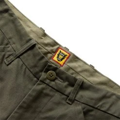 Human Made PRINT CHINO PANTS 10 Human Made PRINT CHINO PANTS -helmut shop humanmadePRINTCHINOPANTSOLIVEDRABSHM24PT002 4