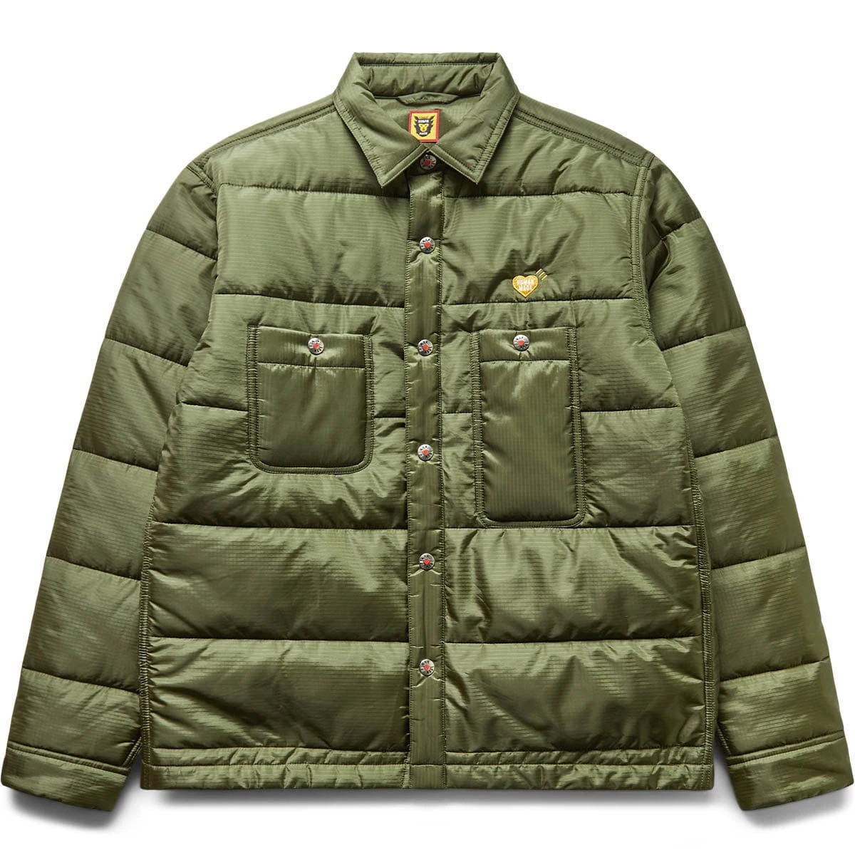 Human Made QUILTED SHIRT JACKET 3 Human Made QUILTED SHIRT JACKET