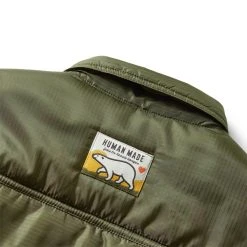 Human Made QUILTED SHIRT JACKET 12 Human Made QUILTED SHIRT JACKET -helmut shop humanmadeQUILTEDSHIRTJACKETOLIVEDRABMHM24JK024 5