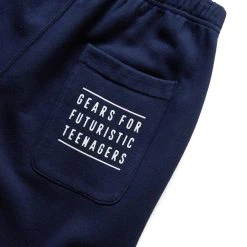 Human Made SWEAT SHORTS -helmut shop humanmadeSWEATSHORTSNAVYSHM23PT012 4