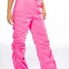 I JUST WANNA BE SEEN JOGGERS IN PINK -helmut shop i just wanna be seen joggers in pink pink 1 1