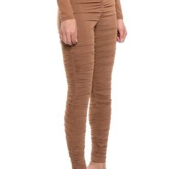 I WIN AGAIN STACKED LEGGINGS -helmut shop i win again stacked leggings brown 2 2