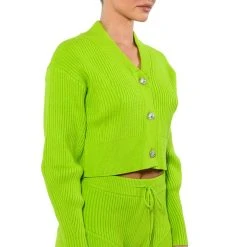 IRREPLACEABLE KNIT SHORT -helmut shop irreplaceable knit short lime 7 7