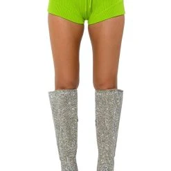 IRREPLACEABLE KNIT SHORT -helmut shop irreplaceable knit short lime 8 8