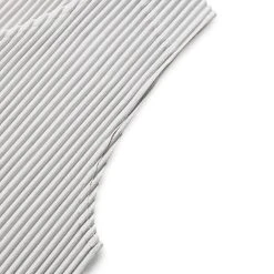 Homme Plissé Issey Miyake BASICS VEST -helmut shop isseymiyakeBASICSLIGHTGRAY2HP36JE310 4