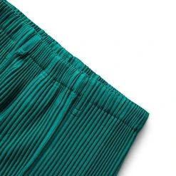 Homme Plissé Issey Miyake MC NOVEMBER PANTS -helmut shop isseymiyakeMCNOVEMBEREMERALDGREEN1HP28JF124 4