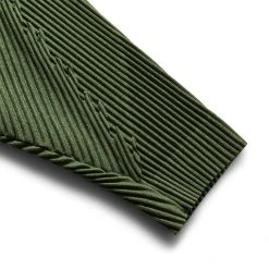 Homme Plissé Issey Miyake SERRATE PANTS -helmut shop isseymiyakeSERRATEGREEN1HP36JF181 3