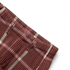 Homme Plissé Issey Miyake TWEED PLEATS -helmut shop isseymiyakeTWEEDPLEATSREDCHECK1HP28FF307 4