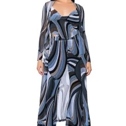 IT GIRL CORSET TIE TOP -helmut shop it girl corset tie top grey multi 3 3