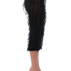 ITS A WRAP MACRAME MESH BODYCON MIDI SKIRT 15 ITS A WRAP MACRAME MESH BODYCON MIDI SKIRT -helmut shop its a wrap macrame mesh bodycon midi skirt black 6 6